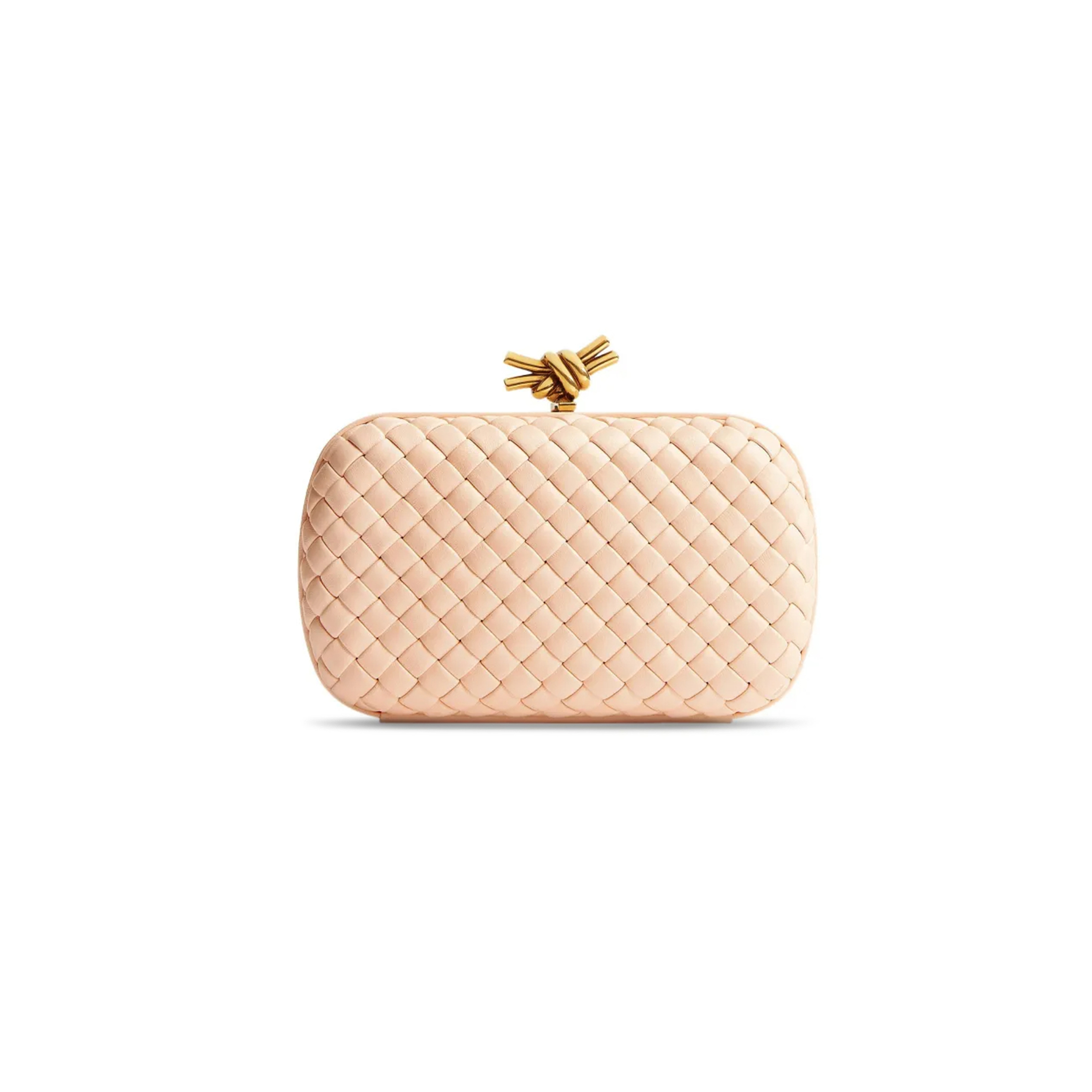 bo*te*ga Ve*ne*ta knot minaudiÈre clutch 717622v01d17677 (20.5*12.5*6cm)